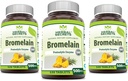 Urtehemmeligheder Bromelain 500 Mg 120 tabletter Supplement 124; pakning med 3 MB 124; Non- GROMs 124; Gluten Free