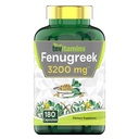 tnvitamin Fenugreek kapsler: 3200 mg - 180 Capsules Measures 124; Fenugreek tillæg til mænd & kvinder Measures 124; Fenugreek Seed Powder Extract 124; Non- GMO Measures 124; Lavet i USA!