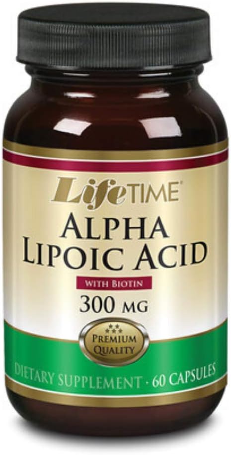 LIFETIME Alpha Lipoic Acid 6. 4; 60 ct 300 mg