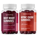 HAVASU NUTRITION Nitroxidgummier med L- arginin og Beet Root (1 måned Tilgang) & Beet Root Gummies med COQ10 & Pomegranat (1 måned Tilgang)