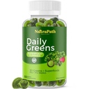 Superfood Daily Green Gummies - Frugt, Veggies og Super Foods for Immunitet, Energi - 60 Gummies
