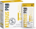 Pruvit Keto / / OS Pro Banana Cream + MCT Ketoner - Keto / / OS Pro Supplement for Energy Boost, Bedre fordampning og hjælper med at bekæmpe aldringsprocessen - 20 pakker