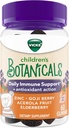 Vicks Children 's Botanicals Daily Immunsupport * + Antioxidant Action, Gummies, Made with Zink, Goji Berry, Acerola Fruit, and Elderberry, 60 ct