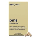 hendes egen PMS, Understøtter PMS Symptomer, fremmer positiv mood, Natural Hormone Balance, Hjælper Relieve Cramping, Hot Flashs Menopause Relief, Gluten og Soy Free, Vegan, 30 kapsler, 30 Servere