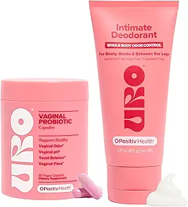 URO vaginal probiotisk og URO intim deodorant bundle