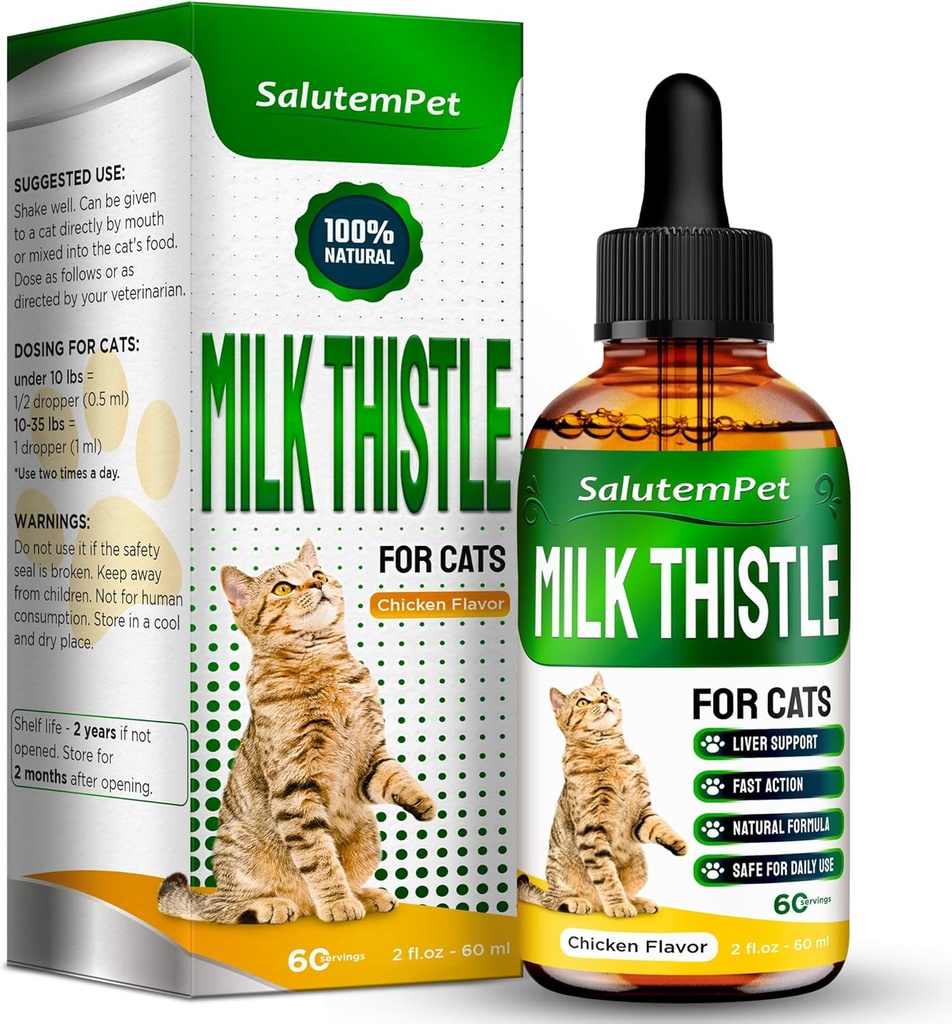 Сat Nyre Support 124; Milk Thistle for Cats