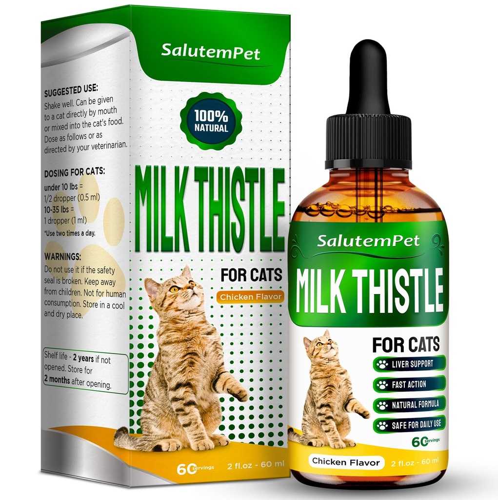 Сat Nyre Support 124; Milk Thistle for Cats