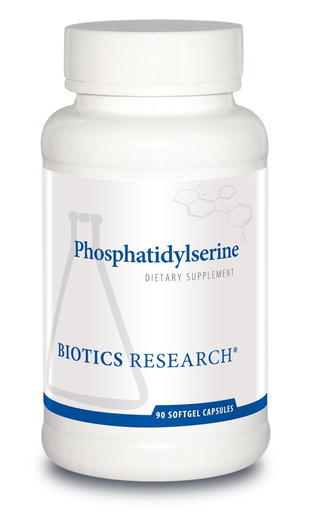 BIOTICS RESEARCH Phosphatidylserine Supports Cognitive Health. Improves Attention, Supports Memory and Learning, Maximizes Exercise Capacity, 90 Softgel Capsules