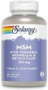 Solaray MSM Kapsler, 750 mg, 180 Tælling