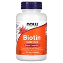 Nu fødevarer Biotin 5 MG vegetariske kapsler, 120 Greve