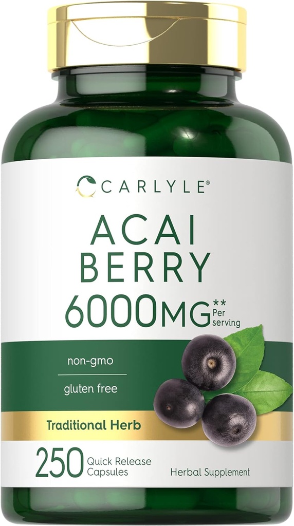 Carlyle Acai Berry Kapsler 6000mg