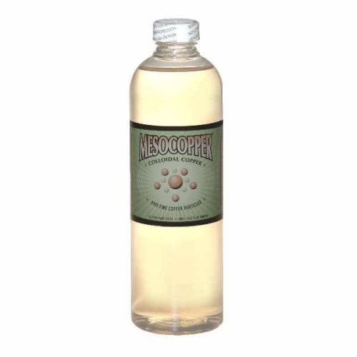 MesoCopper ® 10 ppm kolloid kobber 500 ml / 16, 9 Oz