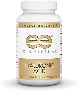 Source Naturals Skin Evige Hyaluronsyre, 50mg - 120 tabletter