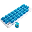 Månedlig Pill Organizer - 31 dag Pill Organizer med store aftagelige medikamenter, Portable Pill Case Box og Holder for Daglig Medicin og Vitaminer, Great for rejser ved MEDca
