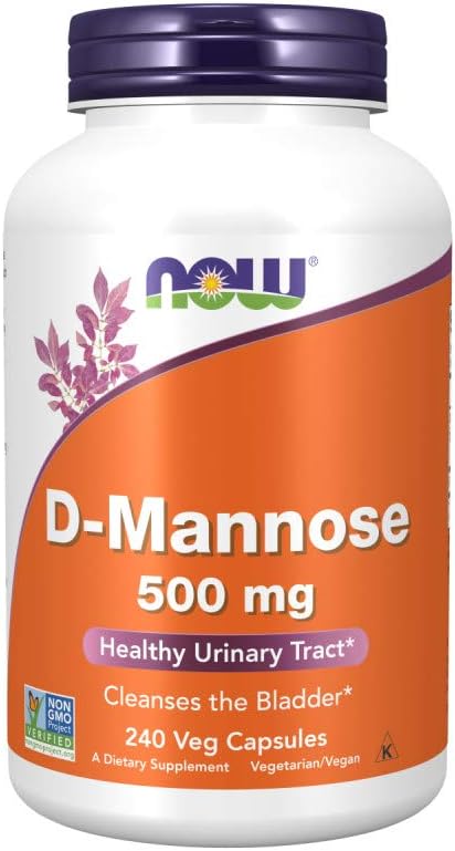 Foods D- mannose 500 mg, 240 Veg kapsler