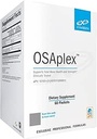 XYMOGEN OSAplex - klinisk testet mikrokrystallinsk Hydroxyapatit koncentrat MCHC, Calcium + vitamin D3 - understøtter bone kollagen formering, bone Mineral densitet + Styrke (60 Pakker)