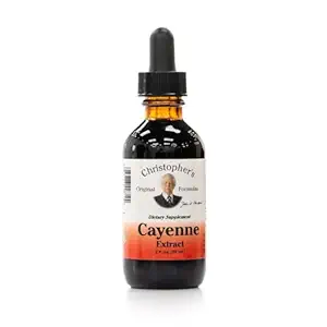 Christopher 's Original Formulas Cayenne Extract - 2 fl oz Flydende 124; Premium Herbal supplement til Wellness