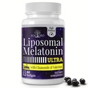 Fogoro Melatonin 60mg- Fall Asleep Hurtigere, Stay Asleep Længere, Høj dosis