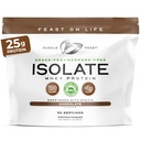 Muskel Feast Grass- Fed Whey Protein Isolate, Alle naturlige Hormone Free Pasture Raised, Whey Isolate Protein Powder for mænd og kvinder, Clean, Gluten- Free, Lækker Isolate Protein - Chokolade, 2lb