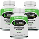 Estro- Halt 3 Pack 180 Tablet- DIM Supplement (Diindolylmethan) og Indole- 3- Carbinol (I3C) Bedste Estrogen- Blocker for kvinder & mænd; Natural Aromatase Inhibitor Vitamin til at hjælpe PCOS, Menopause og PMS