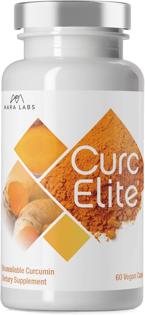 Mara Labs CurcElite Curcumin Note 124; Gurkemeje Uddrag 95% Curcuminoids
