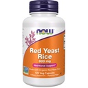 Nu Kosttilskud, Rød Gær Rice 600 mg, Lavet med Økologisk Rød Gær Rice, 120 Veg Kapsler