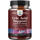 Green Coffee Bean Extract for Uric Acid Cleanse & Detox - Grønne kaffebønner med gurkemeje, tærte Cherry & Selleri frø til voksne - Daglig Uric Acid Flush til Joints Support & Nyre Cleanser - 90 Ct