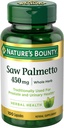 Naturens Bounty Saw Palmetto, urtetilskud, prostata og urinveje, 450 mg, 100 kapsler