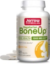 Jarrow Formulas BoneUp Vegetar - 120 tabletter - Vegetarisk / Vegansk tillæg for ben sundhed Vegan - venlige kilder til vitamin D3, Vitamin K2 (som MK- 7) & Calcium - 60 Servere