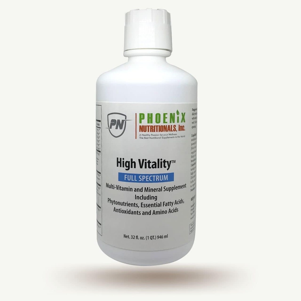 PHOENIX NUTRITIONALS Inc Multivitamin Mineral Formula 136 Nutrients High Energy