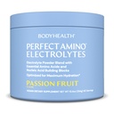 BodyHealth PerfectAmino Electrolytes Powder No Sugar, Hydration Fasting Keto Zero Sugar Electrolytes Drink Mix with Trace Minerals - Passionsfrugt - 60 Servering