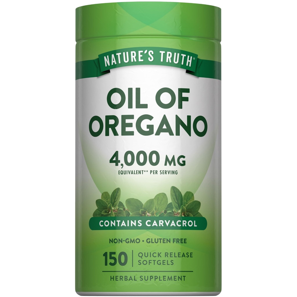 Nature 's Truth Oil of Oregano Softgels