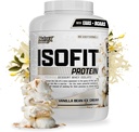 Nutrex Forskning IsoFit Whey Protein Powder Instantized 100% Whey Protein Isolate (70 Servere, Vanilla Bean Ice Cream)
