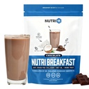 Nutrillermo / Keto Protein Collagen Powder with MCT Oil / MCT Oil Powder / Keto Collagen Peptider with Grass- Fed Bovine Collagen Type I & III (15, 9, Chokolade)
