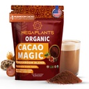 MegaPlants Cacao Magic (50 Servere) Note 124; Superfood 5 Mushroom Blend Note 124; Lions Mane, Reishi, Chaga, Cordyceps, Tyrkiet Tail