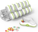 Ugentlig Pill Organizer 3 gange om dagen, Stor rejse Pill Box 7 dag, Aftagelig Daily Pill Case, Portable Pill Container Holder for Medicin, Vitaminer, Fiskeolie og Kosttilskud, Hvid