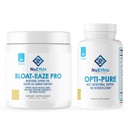 NuEthix Formuleringer Afgiftning og Gut Support Bundle af Opti- Pure, 30 Serveringer og Bloat- Eaze, 60 Serveringer
