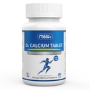 Calcium- Supplement Vitamin- D3 1200- mg Magnesium- Mini - 186Tablets Unflavored Slow Release Bone Health Kvinder og mænd Kosttilskud Let at synke sukker fri