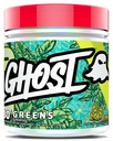 GHOST Green Powder, Lime - 30 Servering - 19 Superfood Green & Reds Powder, Frugter, Grøntsager, Spirulina, & Chlorella, Prebiotics, 10 Millioner CFU Probiotika & fordøjelsesenzymer - Gluten- Free
