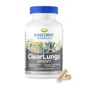 Ridgecrest Herbals ClearLungs Sport, Oxygen Indtag og Lung Support Formel med Cordyceps, Rhodiola, Eleuthero (60 Vegan Caps, 30 Serv)