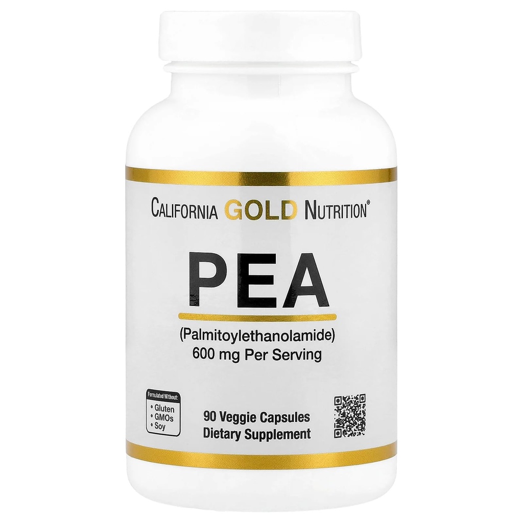 Lake Avenue Pea Palmitoylethanolamid, Mikroniseret Pea, Støtter Relief fra Lejlighedsvis Minor Smerte & Diskomfort, Gluten Free, Soy Free, 300 mg, 90 Veggie Kapsler