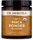 Dr. Mercola Organic Maca Powder Gelatinized Dietary Supplement, 2,69 oz (45 Servere), Non GMO, Soy Free, Gluten Free, USDA Organic