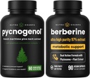 NutraChamps Complete Circulatory & Metabolic Boost : Pycnogenol & Berberine Duo
