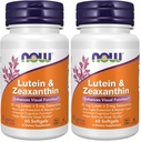Now Supplements, Lutein & Zeaxanthin med 25 mg Lutein og 5 mg Zeaxanthin, 60 Softgels (pakke med 2)