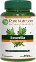 Pure Nutrition Boswellia Serrata 15: 1 Extract 600mg against 124; 120 Cap against 124; Min 65% Boswellic Acids against 124; Hver serveringstilbud 600mg 15: 1 Extract Ækvivalent med 9000mg Rainless Boswellia Powder against 124; Non- GMO