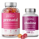 Mors løfte prænatal gumier & koline kapsler Bundle