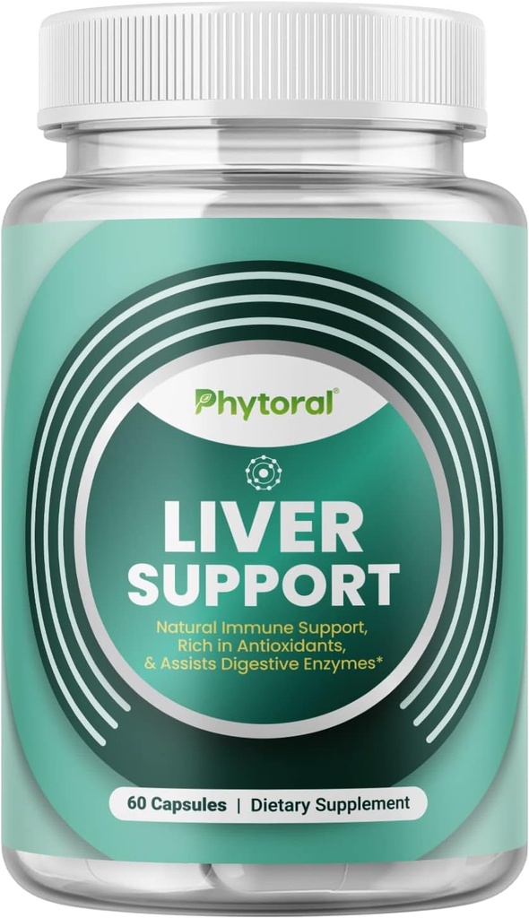 Leversupporttillæg med zinkoxid - immunsupporttillæg for immunitet med Silymarin Milk Thistle Extract Mælkebøtte Root og Artiskok - Lever sundhed til rengøring