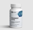 Thiamax vitamin B1 (Thiamin TTFD), Original, ingen giftige fyldstoffer, understøtter energi metabolisme, høj dosis, tredjepart testet, Alle aktive ingredienser 100mg, 180 Tæl