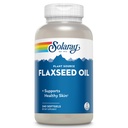 SOLARAY Flaxseed Oil 3000 mg med Omega 3 6 9, Hør Seed Softgels for Skin Health, Triple Omega supplement, Non- GMO, Gluten Free, Lab Verified - 60-Day Garanti - 80 Serveringer, 240 Softgels