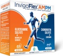 INVIGOFLEX ® AMPM - Glucosamin & Chondroitin Sulfate - Gurkemeje Curcumin - Boswellia Serrata (ikke GMO) for knæ, hænder, ryg og hip 24 - timers fælles tillæg til Premium